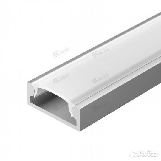 Arlight Профиль с экраном широкий ALU-wide-H8-2000