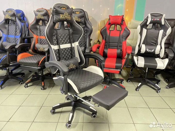 Компьютерное кресло офисное с функцией массажа