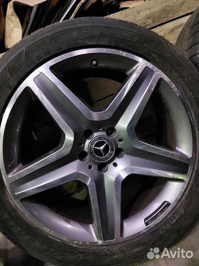Комплект колес R20 AMG Mercedes GLE 350d Dunlop