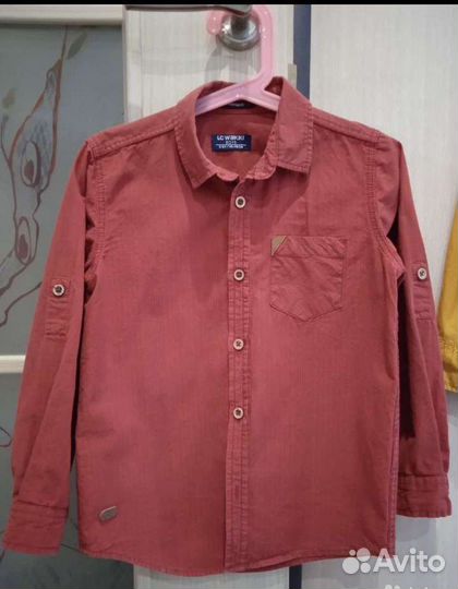 Рубашка для мальчика 110 116