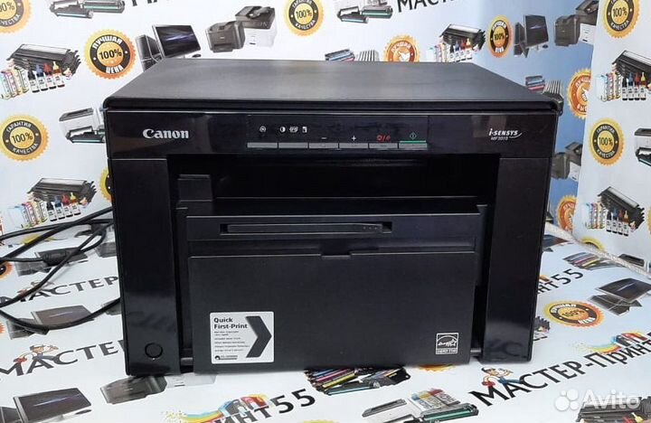 Новый Лазерное мфу Canon i-sensys MF3010 гарантия