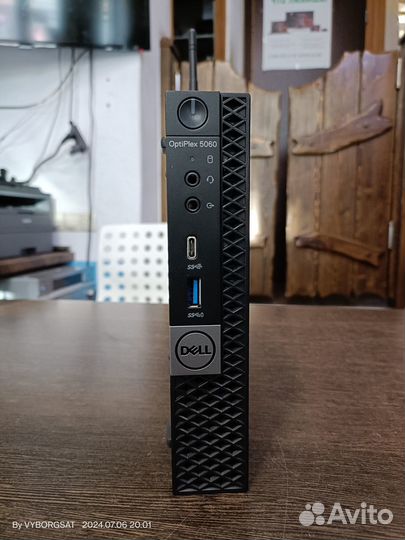Неттоп минипк Dell Optiplex 5060 i5-8500T/8Gb/256S