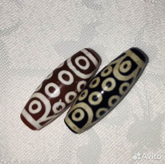 Тибетская бусина Дзи 21 глаз