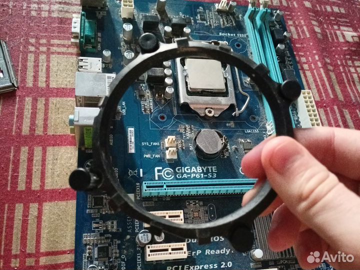 Комплект 1155 с процессором i5 2500 и оперативкой