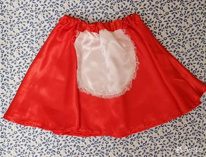 Костюм Герды/Красной шапочки 110-116 см