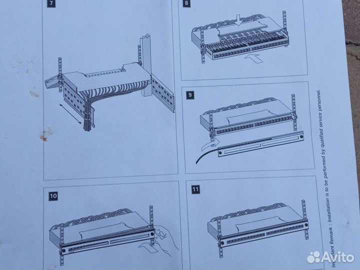 Патч панель 24