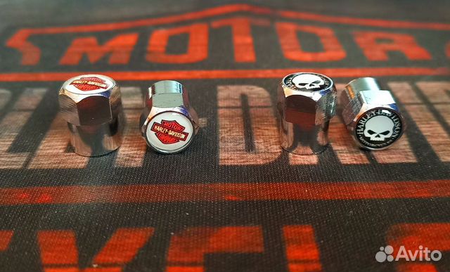 Колпачки для колесных ниппелей Harley Davidson