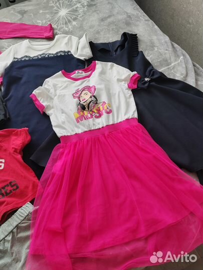 Мешок вещей на девочку