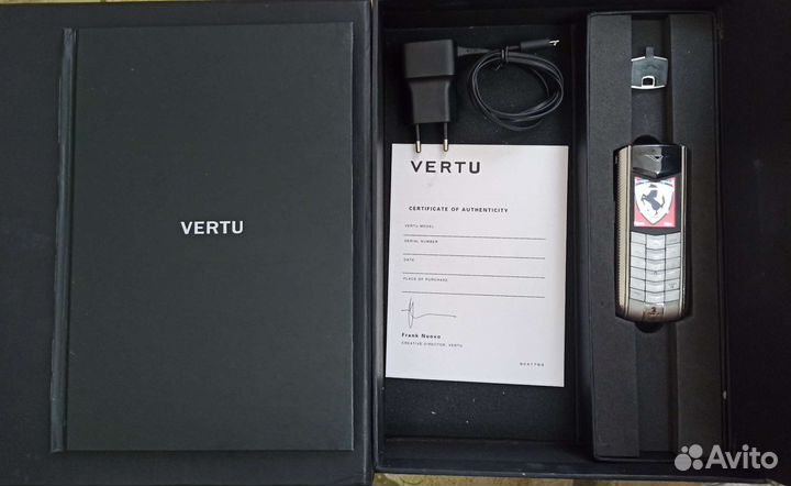 Vertu ascent ferrari в идеале комплект