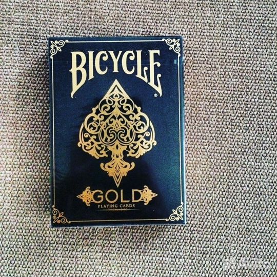 Bicycle gold, карты игральные, для фокусов