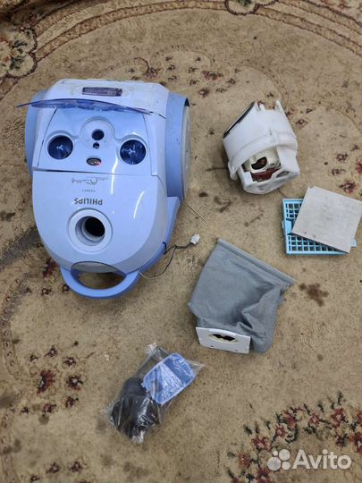 Пылесос Philips FC 9071 по частям