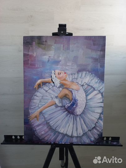 Интерьерная картина маслом в подарок