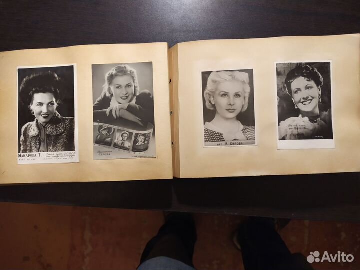 Фотографии актеров советского и зарубежного кино