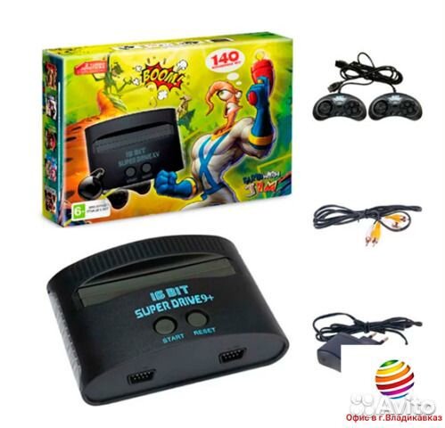 Sega Super Drive Earthworm Jim (140-in-1)
