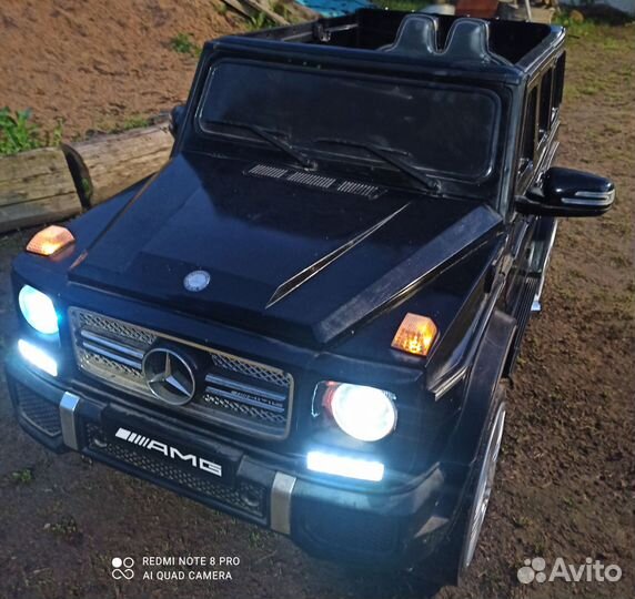 Детский электромобиль mercedes benz g65 amg. Торг