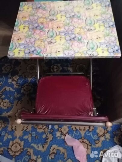 Детская парта со стулом