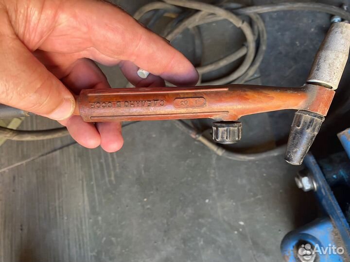 Горелка для аргонно-дуговой сварки СССР