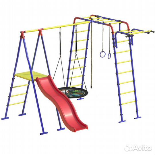 Детский спортивный комплекс с горкой