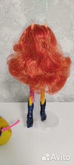 Сансет шиммер кукла байкерша Эквестрия пони