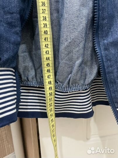 Джинсовая куртка на мальчика