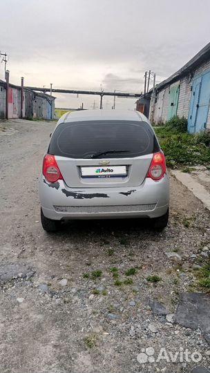 Chevrolet Aveo 1.2 МТ, 2009, битый, 118 000 км
