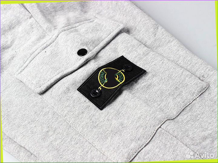 Широкие брюки карго Stone Island (Лучшее качество)