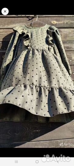 Платье свободного кроя baby doll