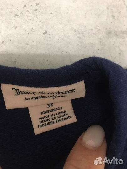 Juicy couture костюм для девочки