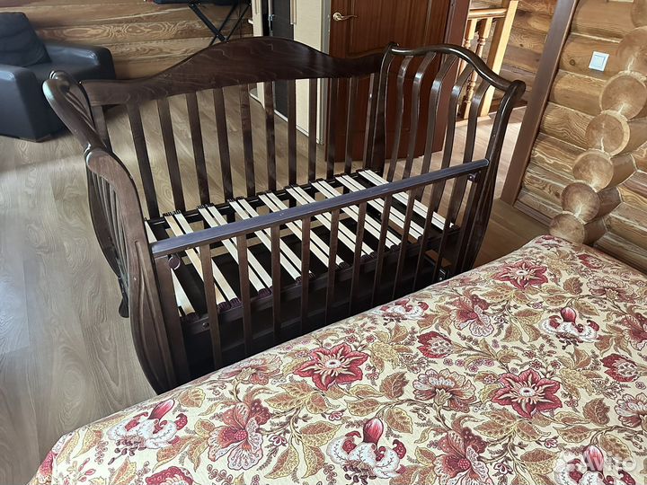 Детская кроватка Можга, продольный маятник