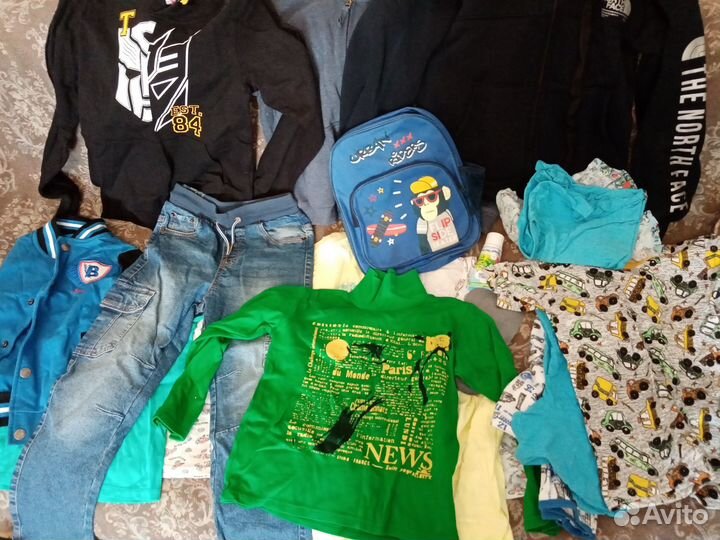 Детские вещи пакетами