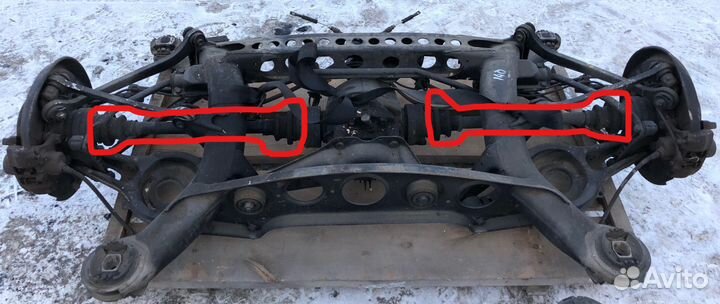 Привод задний Mercedes Benz W140 S-Class