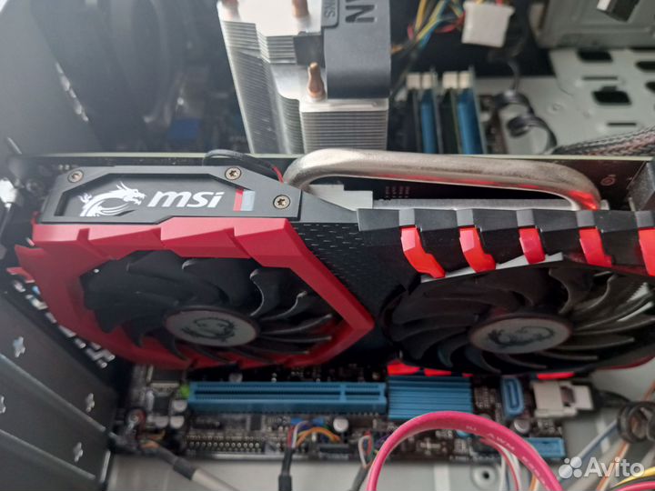 Видеокарта gtx 1050 ti msi