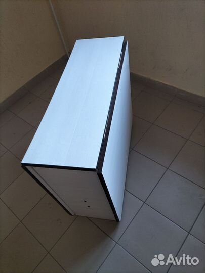 Стол книжка раскладной белый