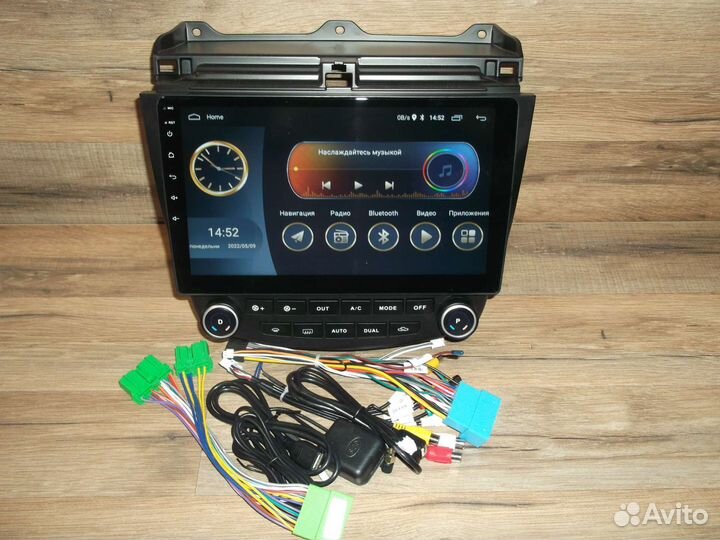 Магнитола Honda Accord 7 Android GPS