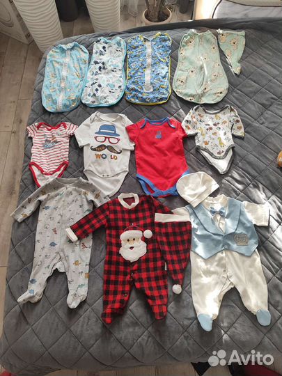 Детские вещи пакетом от 0 до 3