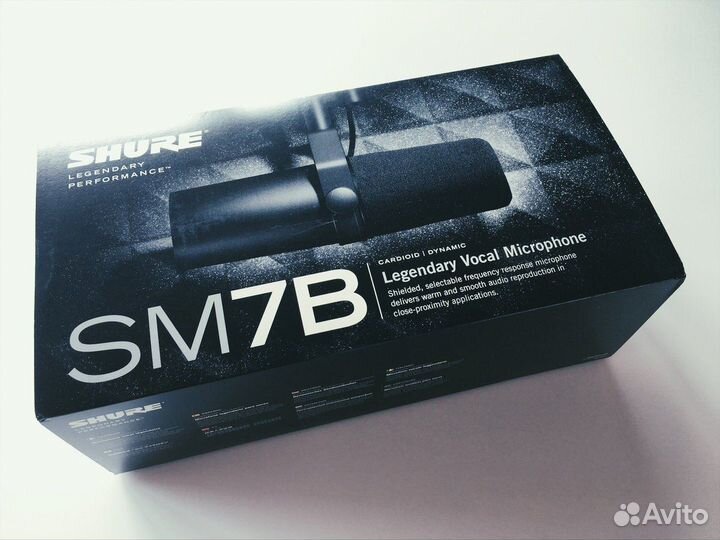 Shure SM7B студийный микрофон