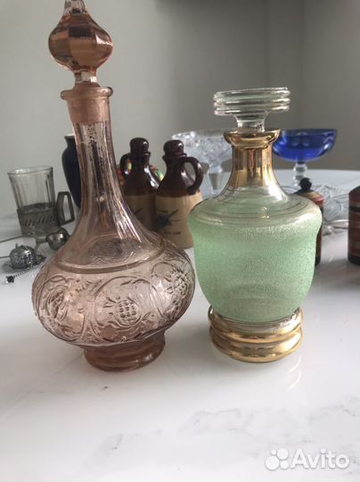 Графины, вазочки пепельницыссср