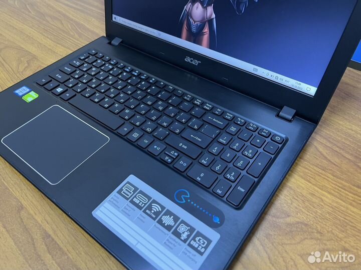 Игровой ноутбук для современных игр / 12gb / acer