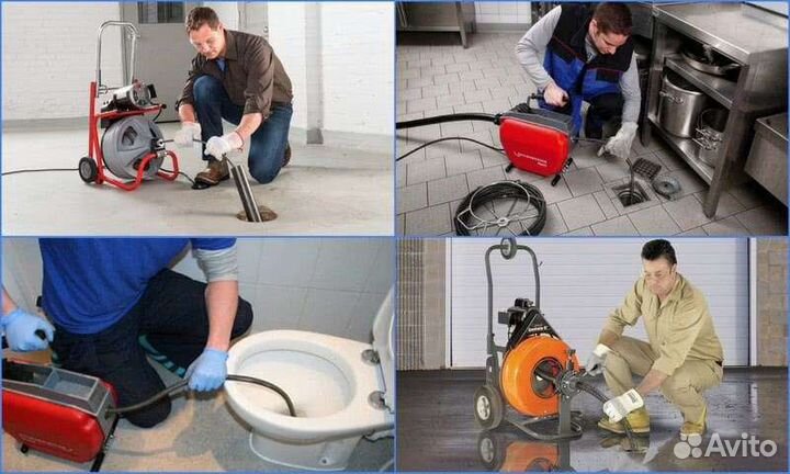 Прочистка канализации, видеодиагностика труб