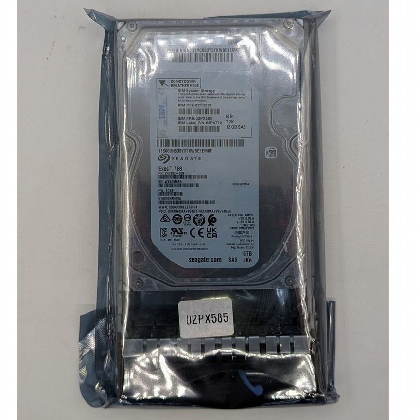 [ST6000NM030A] Жесткий Диск 02px585, 02px772, 02yc0