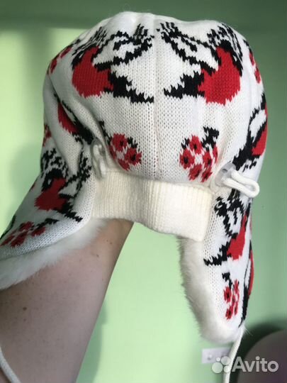Шапка детская осень-зима размер 52-54