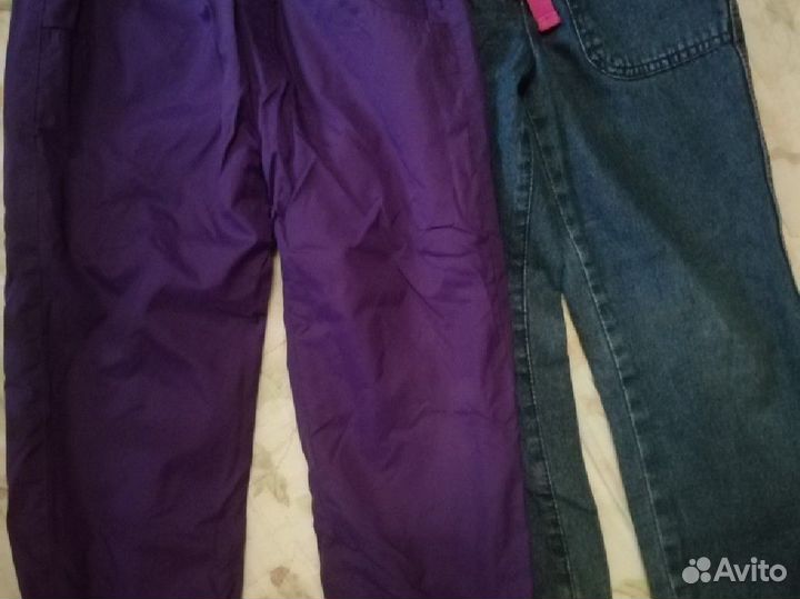 Штаны, джинсы детские теплые