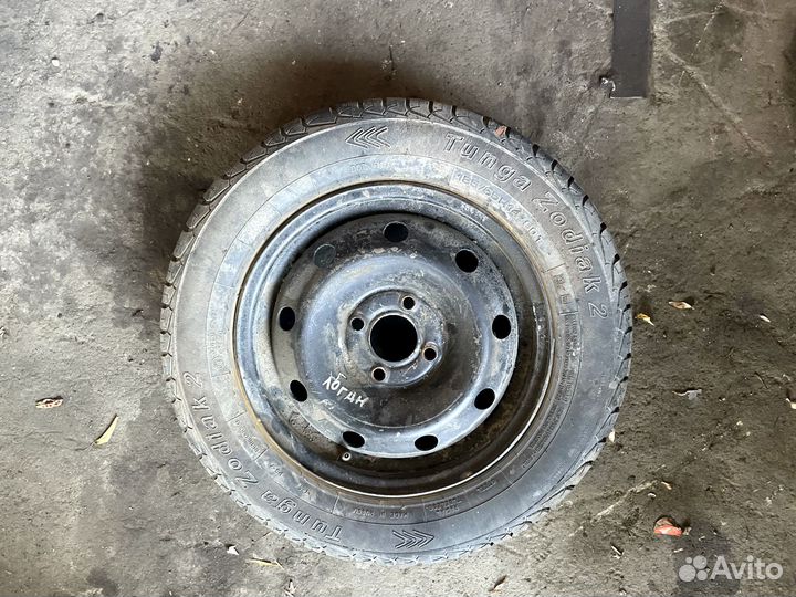 Запасное колесо Renault Logan
