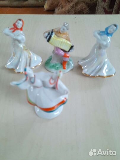 Фарфоровые статуэтки из СССР