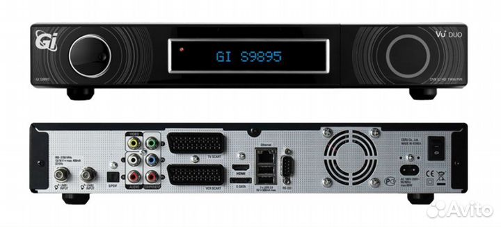 VU+ Duo Gi S9895 спутниковый ресивер оригинал