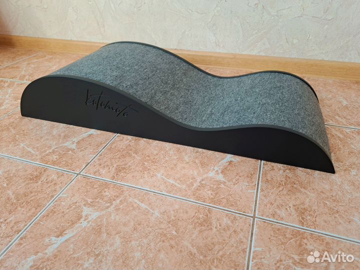 Когтеточка лежанка + столбик когтеточка настенный