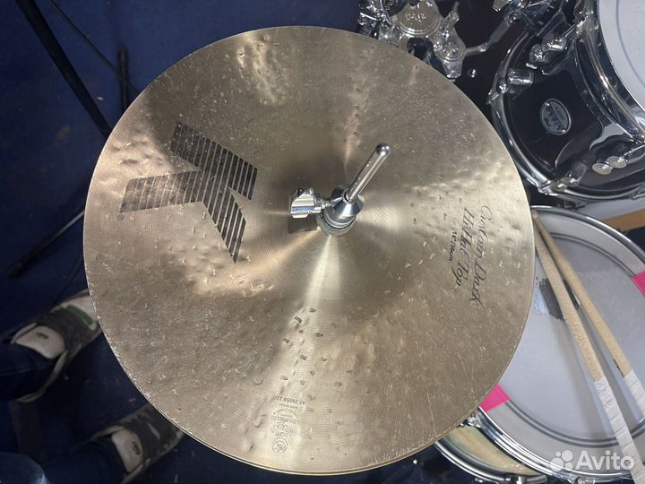 Zildjian K custom dark hats 14