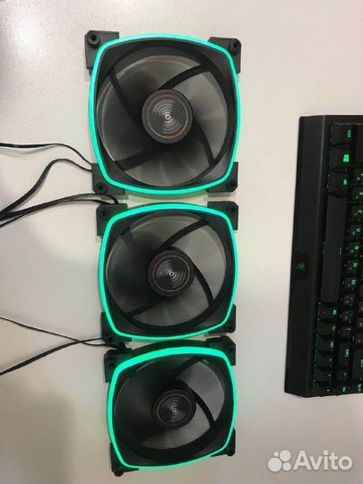Корпусные вентиляторы argb montech 140мм