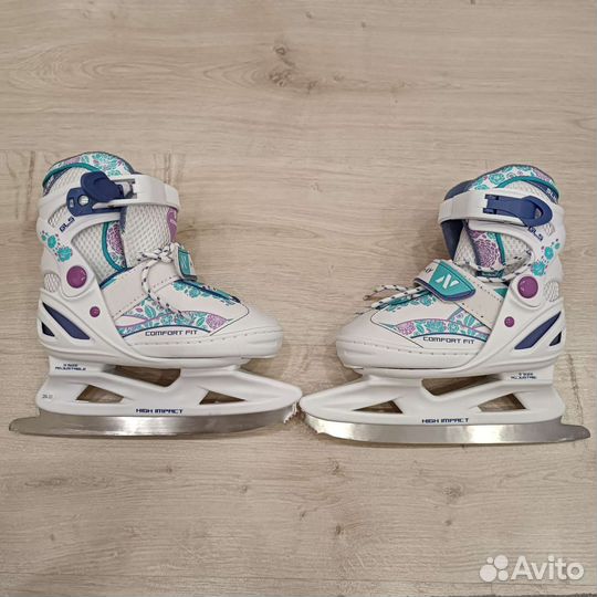 Коньки раздвижные детские Nordway 26 31