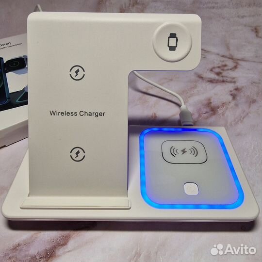 Беспроводная зарядка 3 в 1